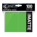 Eclipse-100-Pro-Matte-Sleeves-Lime-Green